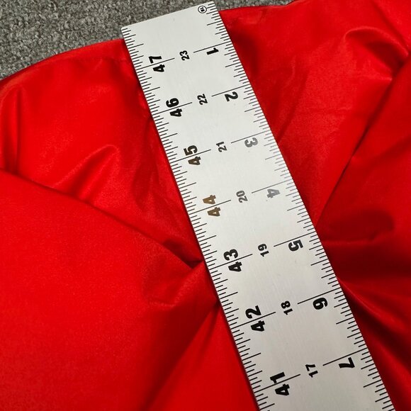 Pretty Rugged Bright Red Puffer Winter Apres Ski Vest Women's Size Small Medium - Picture 4 of 6